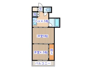 シャングリラ大和町の物件間取画像